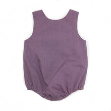 Banbury Button Shoulder Bubble Purple Check