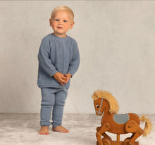 Feltman Brothers French Blue Chunky Knit Set