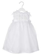 Luli & Me Organza Silk Dress-White