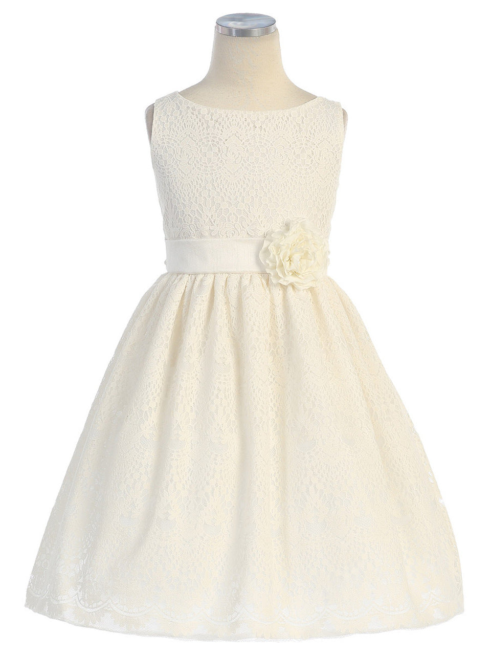 vintage girls dresses Sweet Kids Vintage Lace Dress-Ivory – banburycrosskids