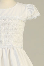 Swea Pea Smocked Top Dress Scallop Detail