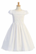 Swea Pea Smocked Top Dress Scallop Detail